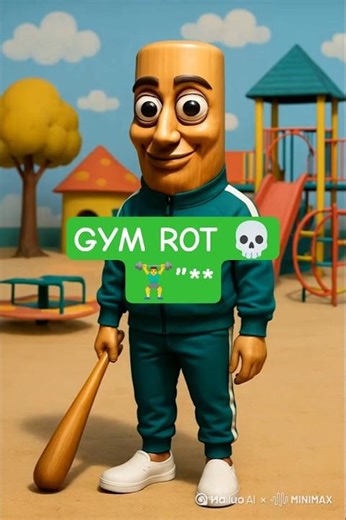 Brain Rot Cartoon Characters Go to the Gym 💀🏋️‍♂️ | Funniest Gym Meme Edit Ever!