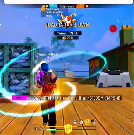 1vs4 CS rank #heenaprajapati