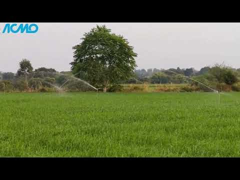 Outlet Management System (OMS) in operation with sprinkler system