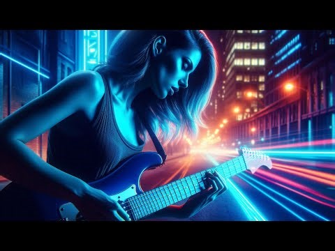 Soulful Groove Heroic Synthwave Hard Rock Guitar Backing Track: Beyond the Horizon's Edge