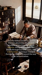 10K views · 75 reactions | How different would world history be without this early form of inoculation? #historyfacts #didyouknow #ancienthistory | Uncover This | Facebook