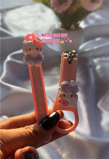 Cute Hello Kitty Nail Cutter Set for Adorable Grooming