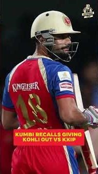 Kumbi recalls giving Kohli out vs KXIP in 2014 #viratkohli #ksrinath #rcbvskxip