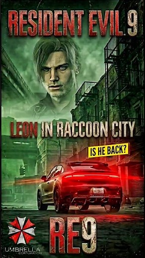 Leon Returns to Raccoon City! 😱 | Resident Evil 9 Requiem #ResidentEvil9 #LeonKennedy #RaccoonCity