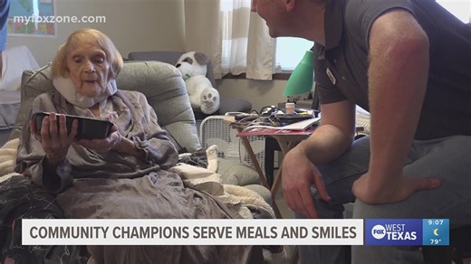 Meals for the Elderly's Community Champions serve meals and smiles