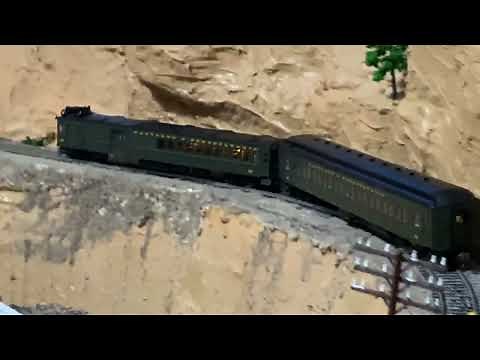 HO Scale Spectrum EMC Gas Electric Doodlebug w/ coach DCC Maryland Pennsylvania