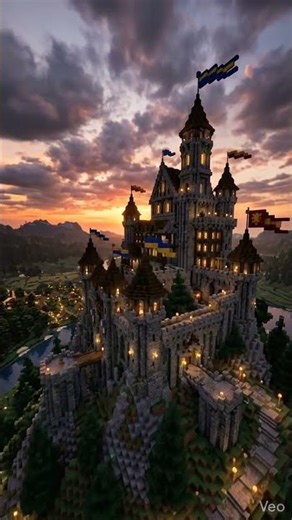 Luxury Castle In Minecraft Looks like Game Of Thrones Castle