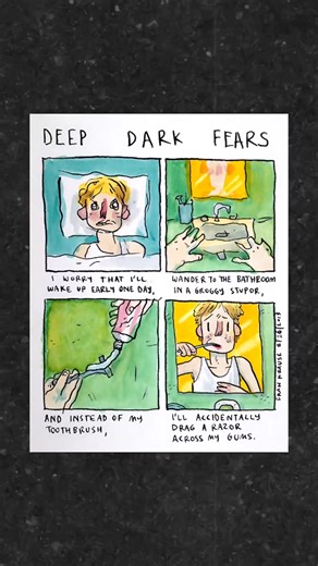 deep dark fears book #scary #creepy #deepdarkfears
