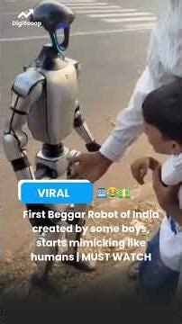 Beggar Robot in India