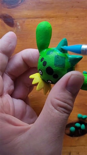 DIY Pokemon: cacnea de porcelana fria