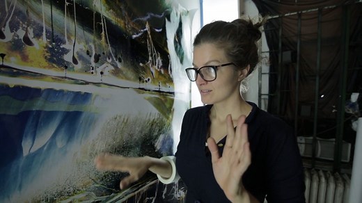 6.2K views · 121 reactions | From her Brooklyn darkroom, Mariah Robertson experiments with photographic chemistry, leading to a striking series of colorful cameraless abstractions. "It's a fleeting mystery," says Robertson, describing the uncontrollable nature of her chemical manipulations. "I go in there with a plan, but the good ones are ones where they exceed the plan." Watch → https://a21.tv/RobertsonChemical | Art21 | Facebook