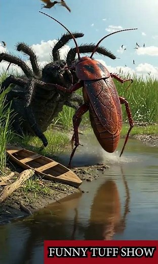 🕷️ Spider vs Cockroach Showdown! Who Survives?
