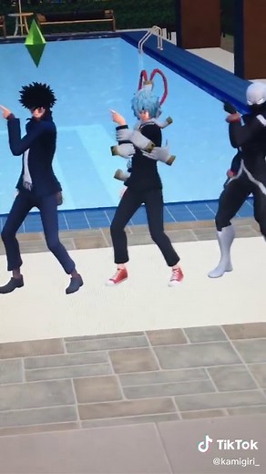 Energetic Twerk Performance by Anime Team | Sims 4 Mod Showcase