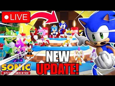 NEW FASTPASS In Sonic Speed Simulator LIVE!