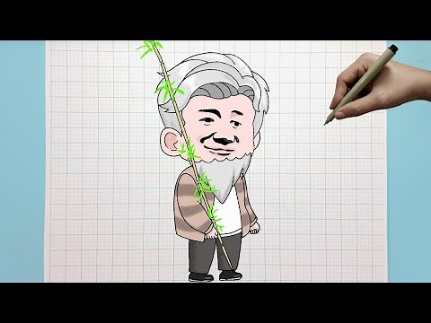 Drawing of a fisherman fishing for thousands of pounds