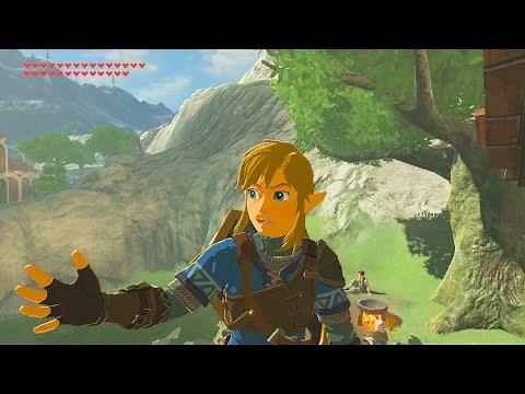 Zelda: BOTW Link's Weird Mouth Noises
