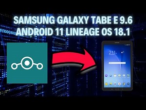 How to Install Android 8.1 Oreo on Samsung Galaxy Tab E 9.6 (T560/T561) LineageOS 15.1 Tutorial