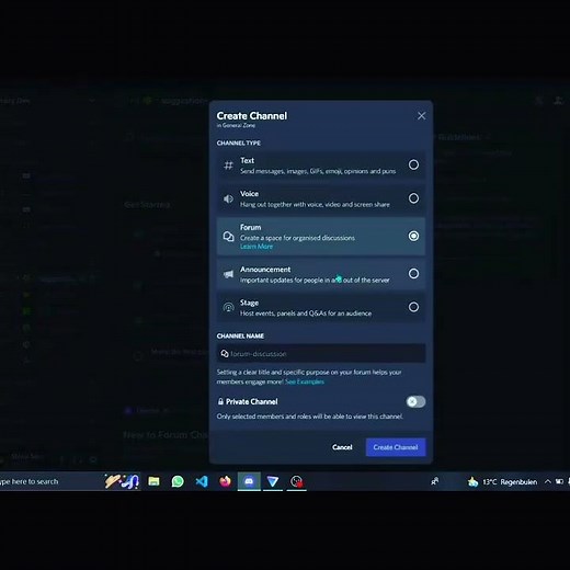 Forum Channel Discords VS Threads #discord #update