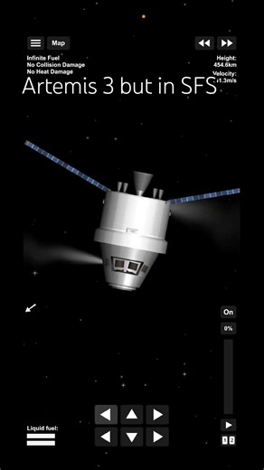 Artemis 3 demo in #spaceflightsimulator