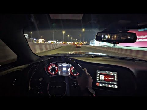 Late night drive with my challenger