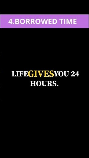 Borrowed Time | The 24 Hours That Decide Your Future