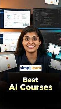 Best AI Courses In 2026 | Top 5 Online Artificial Intelligence Courses | #Shorts | #Simplilearn
