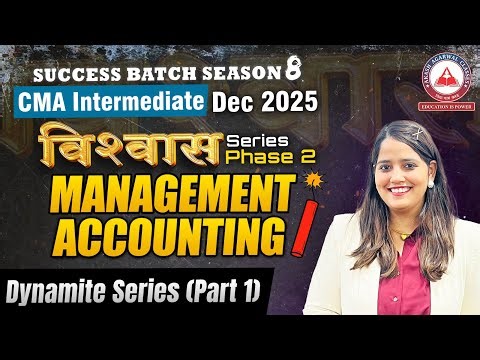 CMA Inter | Management Accounting Revision | Decision Theory | June & Dec 26