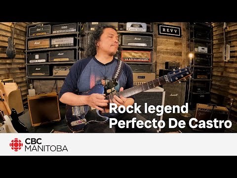 Filipino guitar legend Perfecto De Castro stops in Winnipeg to rock locally made amps