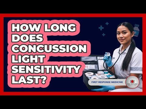 How Long Does Concussion Light Sensitivity Last?