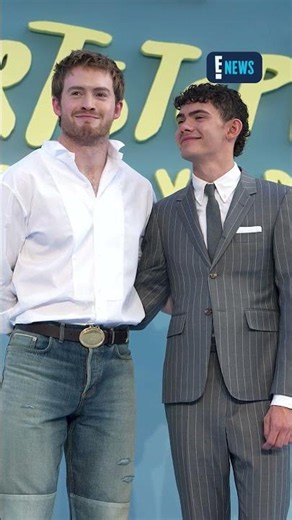 Heartstopper Forever.❤️ Kit Connor and Joe Locke attend the movie's world premiere in London.