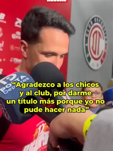 Luis García y su ausencia en la final tras lesión