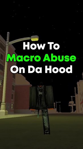 How To Macro Abuse On Da Hood! ⭐️💨 #dahood #dahoodroblox #dahoodmacro | how to macro abuse