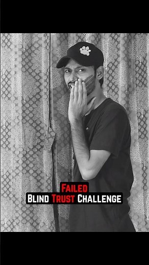 Blind Trust Challenge Epic Failed 😭😭😭| #shorts #trending #couplechallenge