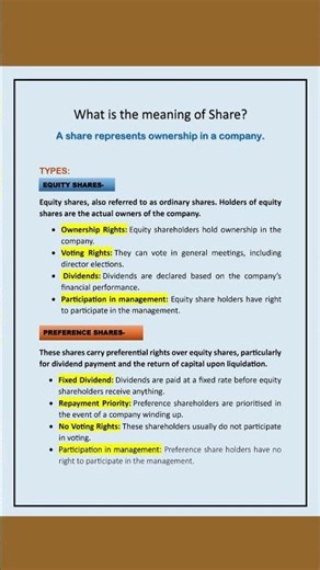 Share & Its Type 1 ‪@TheBalancesheet-s2b‬