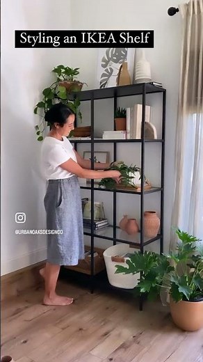 Styling a Bookshelf | Home Decorating Ideas
