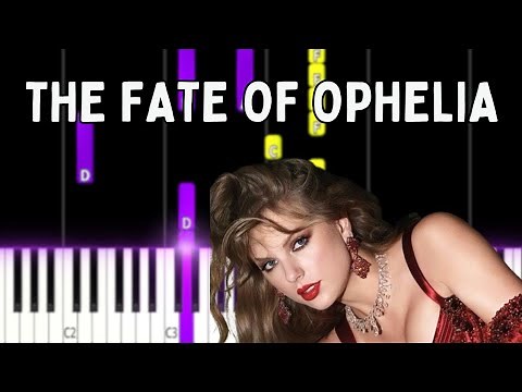 Taylor Swift - The Fate Of Ophelia | Intermediate Piano Tutorial + Sheet Music