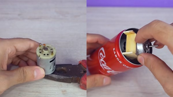 Build a Mini Vacuum Cleaner with Soda Cans