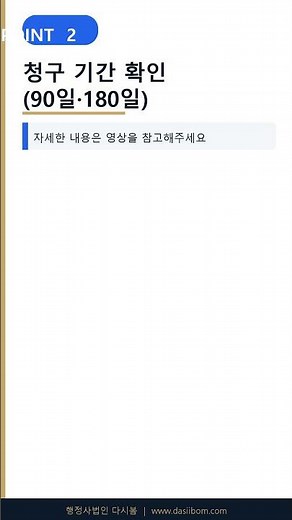 행정심판 청구 방법