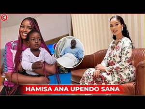 Mzazi mwenzake na AZIZ KI tumbo joto awahi nyumbani kwa HAMISA kumpa pole baba mtoto wake/ karibuni