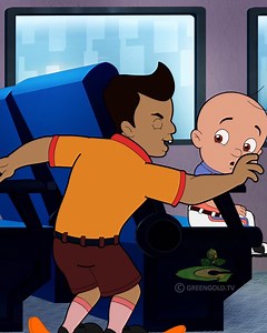 Mighty Raju and his friends ride a fast-moving train invented by his father. But things take a fun turn when Charlie starts doing naughty tricks on the train! 🚆✨ #mightyraju #kids #kidscartoon #trending | Mighty Raju