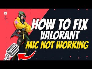 How to fix valorant mic not working (valorant voice chat not working)