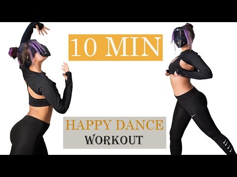 Quick 10-Minute Happy Dance Workout | Burn Calories & Tone Your Body 🕺✨