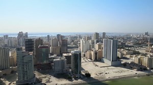 Drone Views of Manama: Bahrain's Futuristic Capital