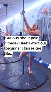 Curious about pole fitness? Here’s what our beginner classes are like.Our classes are designed for absolute beginners, so no experience, strength, or flexibility is needed. You’ll learn basic spins, movements, and techniques at your own pace in a supportive and judgment-free space.Each class is all about fun, confidence, and discovering what your body is capable of. Whether you’re looking for a new way to stay active or a chance to challenge yourself, our beginner classes are the perfect place t