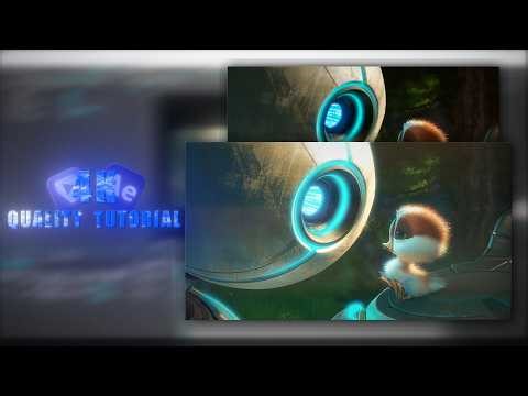 4K Quality Tutorial In Topaz & AE |