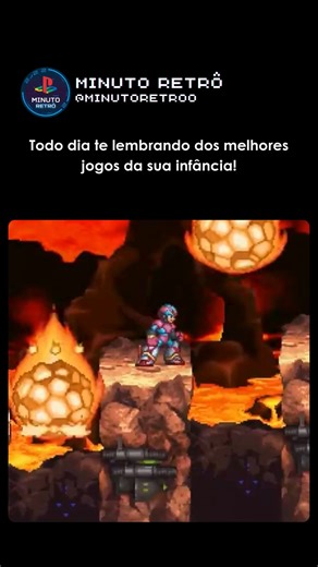 Minuto Retrô on Instagram: "👉 Siga ( @minutoretroo ) pra ver mais conteúdos como esse e destravar boas memórias da sua infância! 🤖⚔️ Rockman X4 (PS1) Se você não passou tardes tentando decorar o padrão do Magma Dragoon ou sofrendo pra carregar o X-Buster enquanto o mestre te apelava, você não teve infância! 😂 Lançado em 1997, Mega Man X4 foi o ápice da transição pros 32 bits. A gente ficava hipnotizado com as cenas de anime e aquela trilha sonora que parecia abertura de desenho da TV Manchete