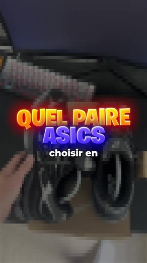Choisir la meilleure paire d'Asics en 2026
