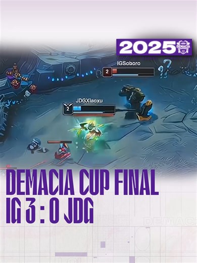 IG WIN the Demacia Cup 2025 🏆 Wei named FMVP. What a run #leagueoflegends