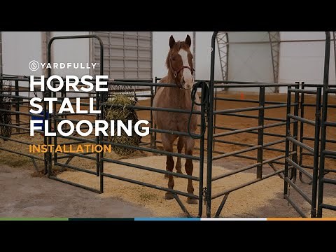Equustall® Horse Stall Flooring: Installation Process for a Comfortable & Durable Stall Makeover