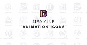 Medicine & Healthcare - Animation Icons